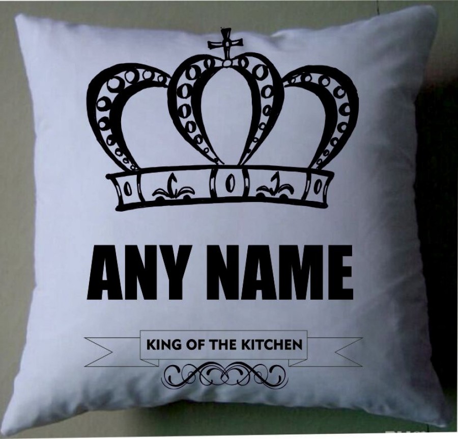 King of the kitchen cushion cover