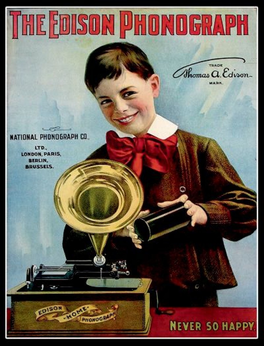 The edison phonograph